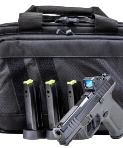 Rost Martin RM1C 9mm Gray Pistol with Viridian RFX Green Dot, Four Mags and Savior Bag
