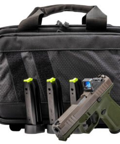 Rost Martin RM1C 9mm OD Green/Mojave Pistol with Viridian Green Dot, 4 Mags and Savior Bag